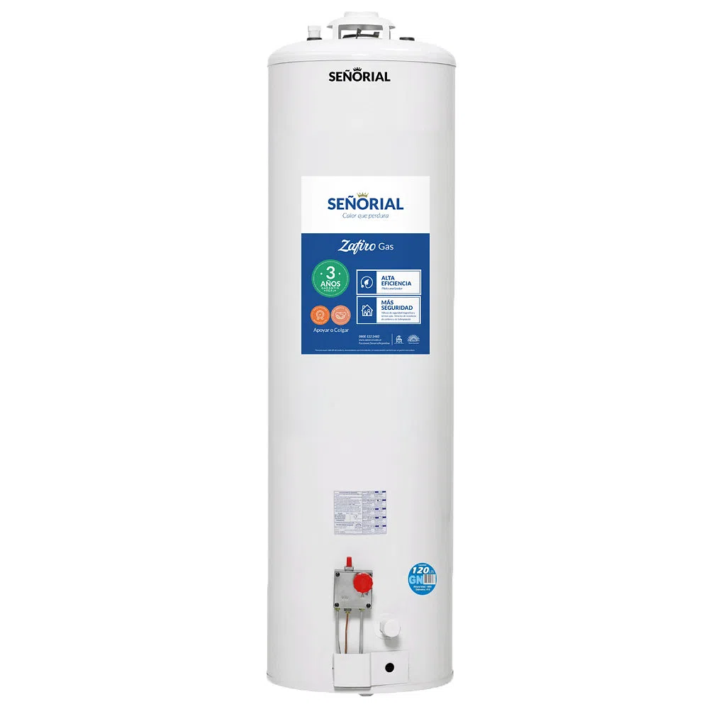 TERMOTANQUE 120 LTS MG ZAFIRO