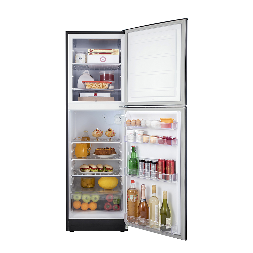 HELADERA 2 FRIOS 300 LTS NEGRA HPK-136 7 HDR-320