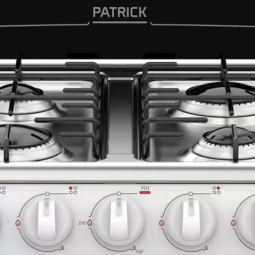 COCINA 4H LUZ/ENC 0.55M  INOX CP-6855 AI 5502AI