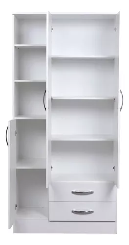 DESPENSERO 0.90M 2CAJ BLANCO BARI