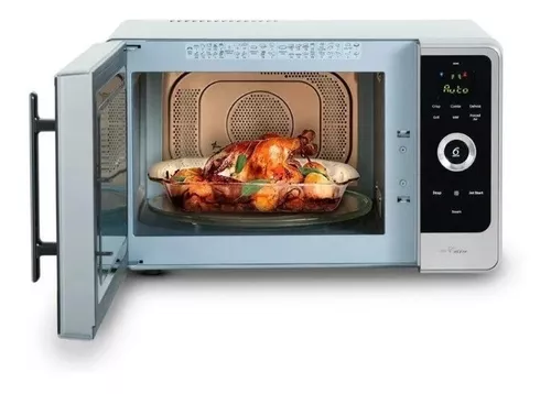 MICROONDAS C/GRILL 27LTS INOX JQ-280IX