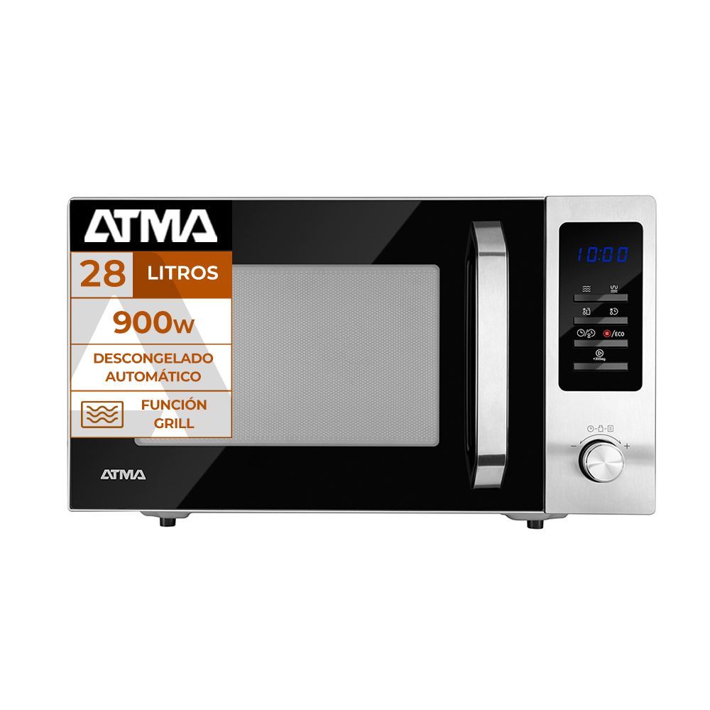 MICROONDAS C/GRILL 28LTS INOX MD1828GN