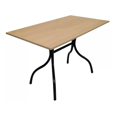 MESA FIJA 1.50M DOBLE PVC BASE 3