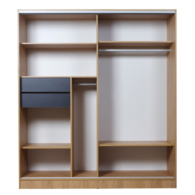 PLACARD MURANO 1.80M CORRED C/ESPJ PINO/BLANCO