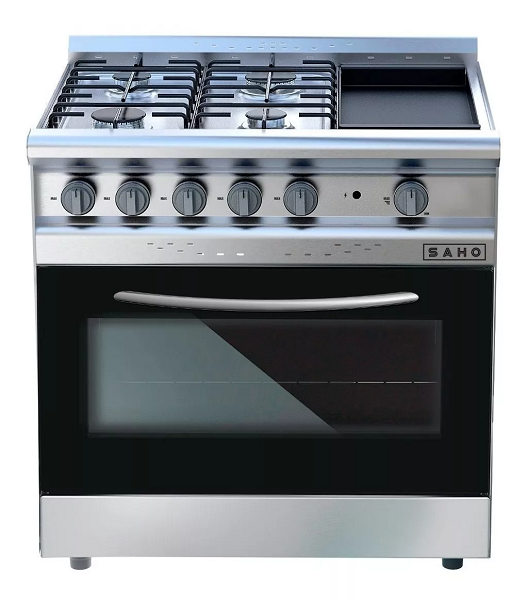 COCINA 4H H/VISOR/PLANCHA 0.81M JITAKU 18067