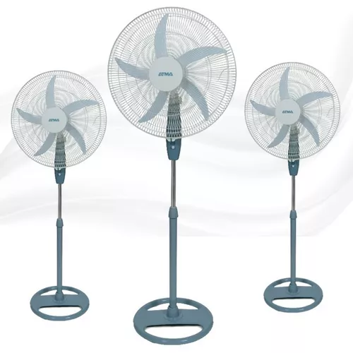 VENT DE PIE 20" P/METAL G/CROMADA VPA-2019ME